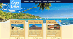 Desktop Screenshot of capoverdeavventura.com